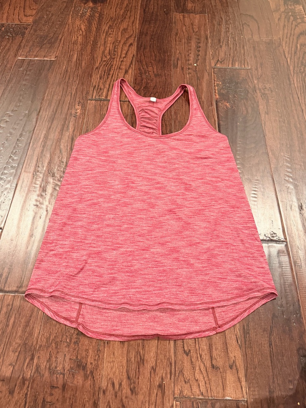 lululemon athletica redHeathered Racerback Tank